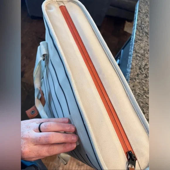 Hearth & Hand with Magnolia backpack striped cooler‎ - Picture 5 of 5